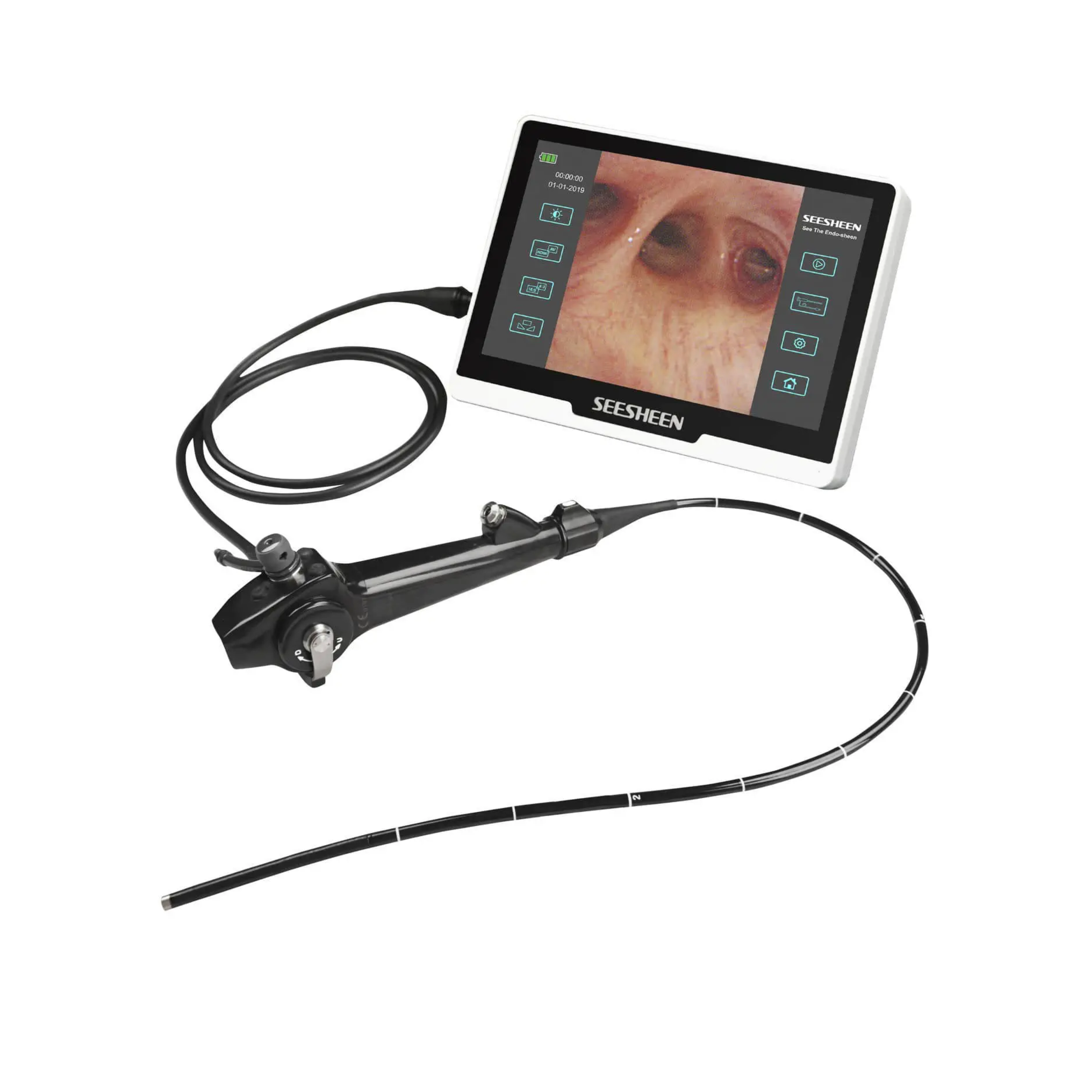 Seesheen BR-1259 Flexible Videobronkoskop + HV3101