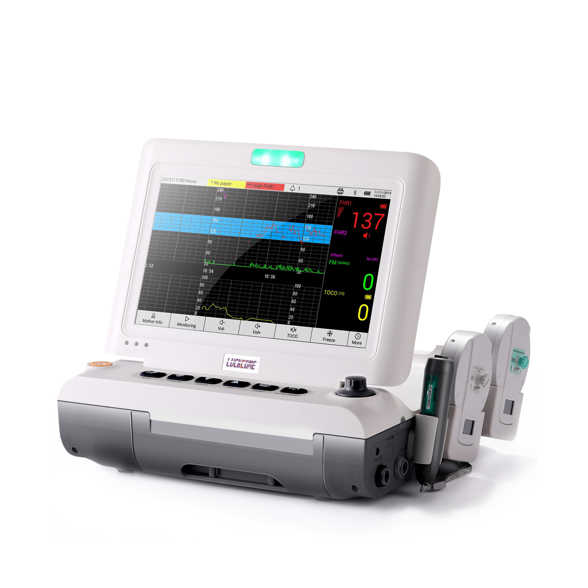 Luckcome L8ME Kablosuz Fetal Monitör NST Cihazı